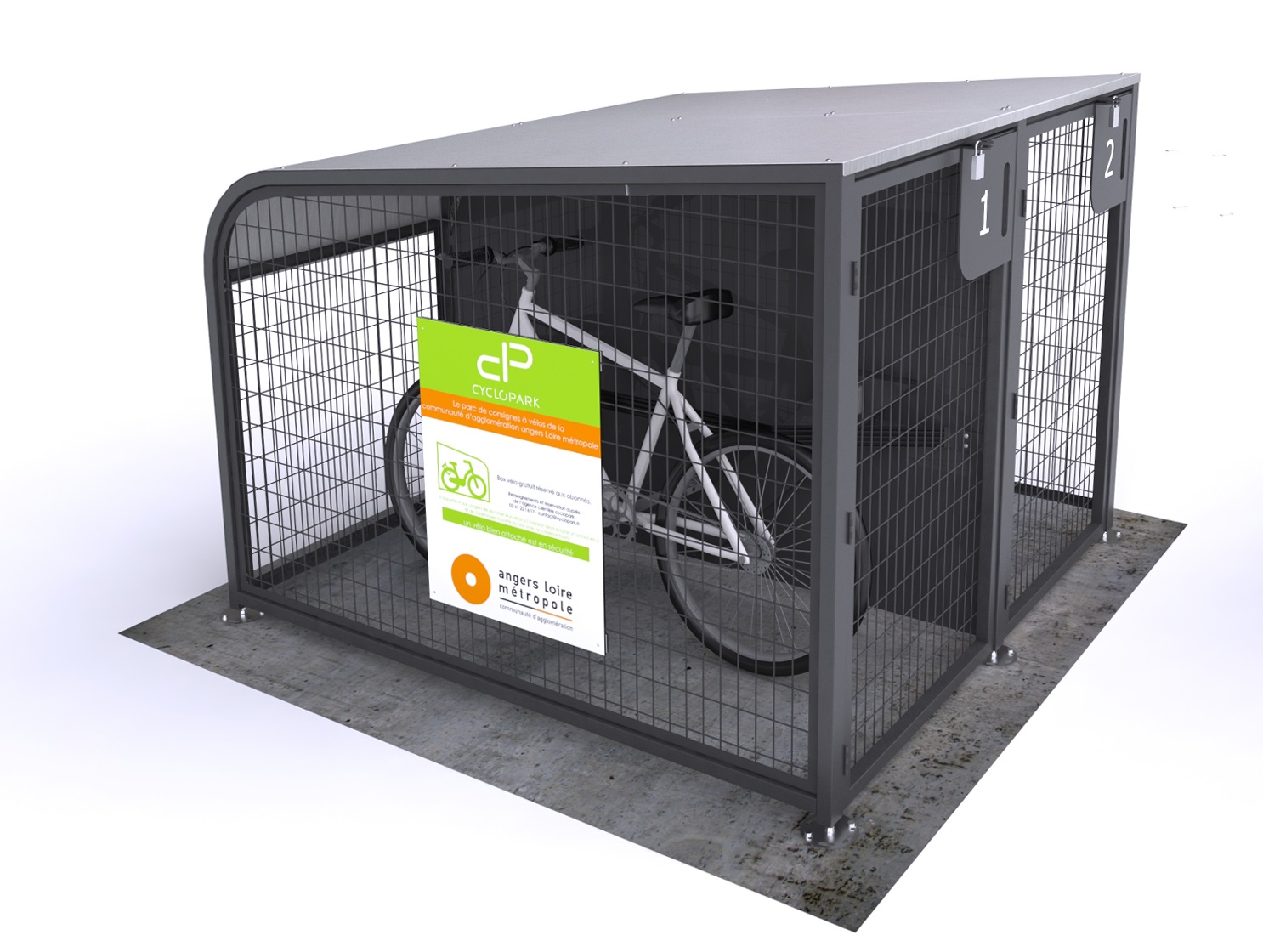 Abri Vélo Edimbourg